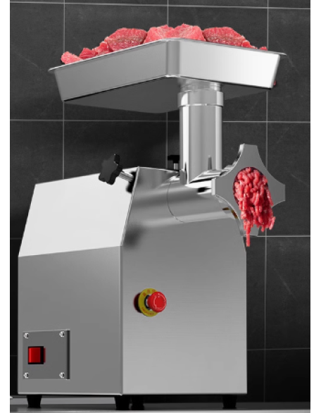 Lechuang electric meat grinder minced meat commercial multi-functional high-power powerful fully automatic enema small minced new product